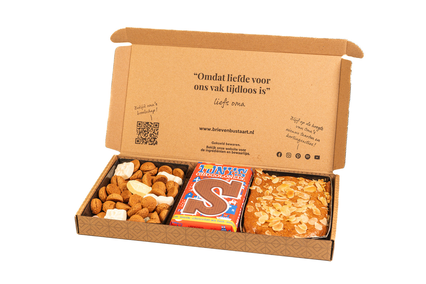 Brievenbus Sinterklaaspakket Tony's Chocolonely