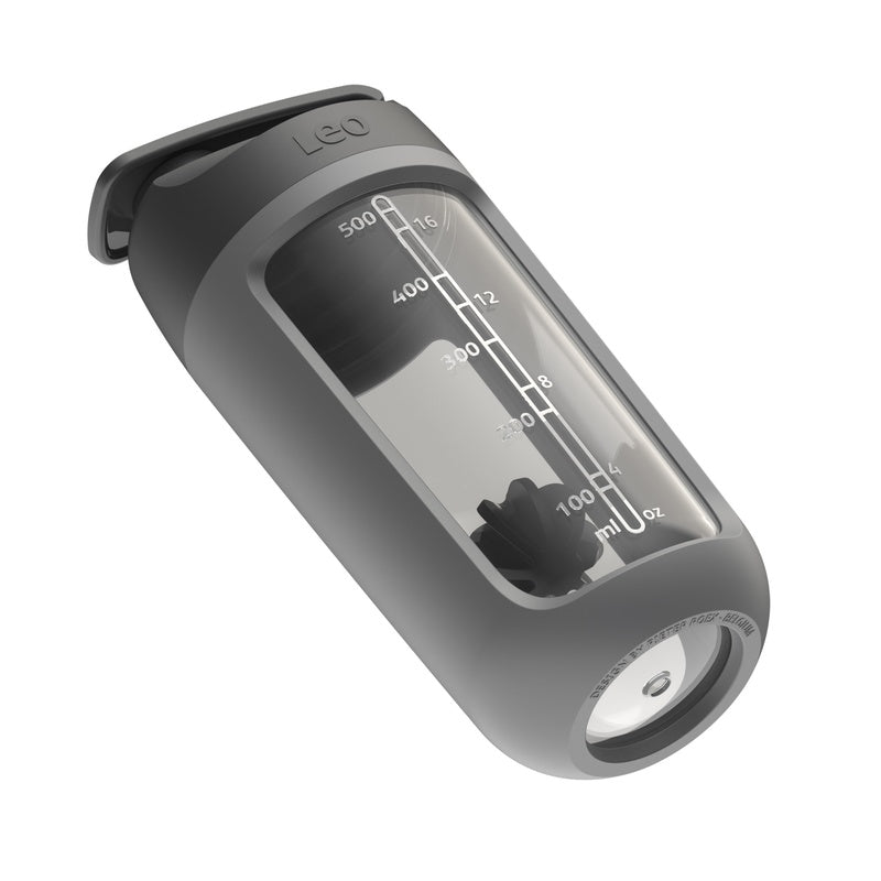 Shaker fles met geïntegreerd poedercompartiment 0,50L