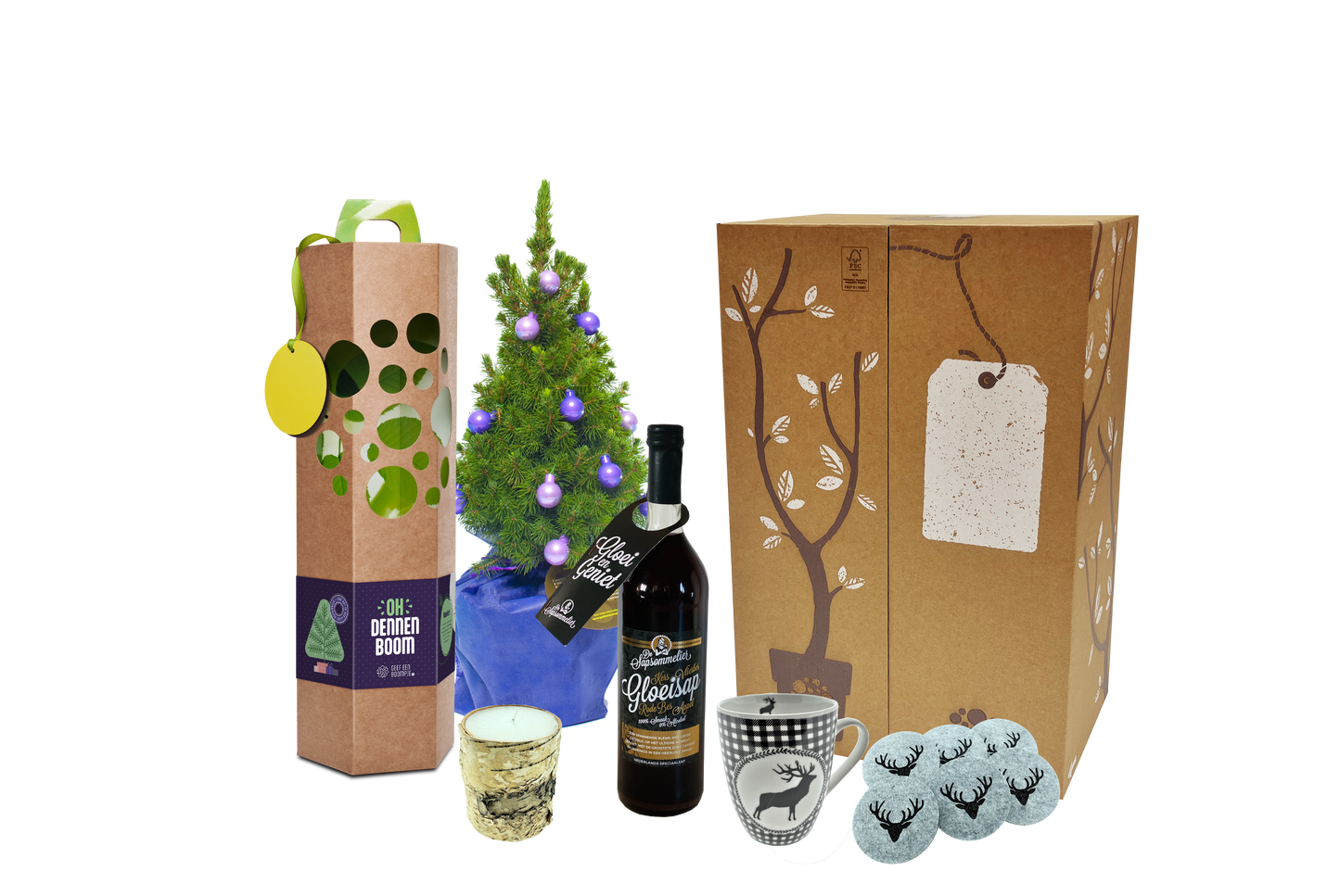 Cadeaupakket Oh Dennenboom