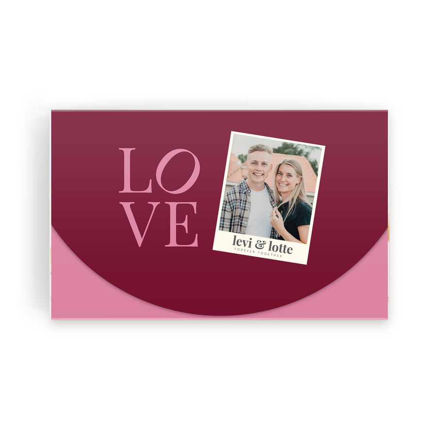 Giftbox met Lindt pralines Classic - 200 gram
