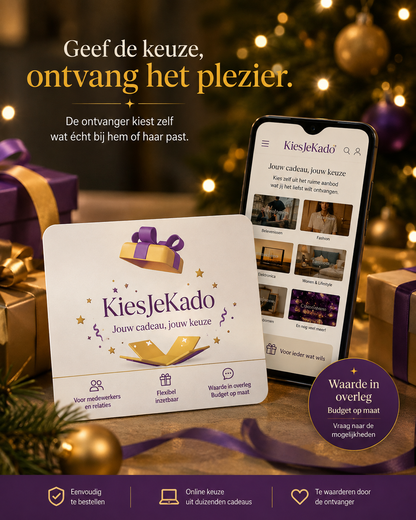 KiesJeKado Giftcard kerst