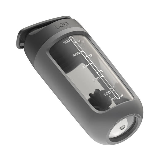 Shaker fles met geïntegreerd poedercompartiment 0,50L