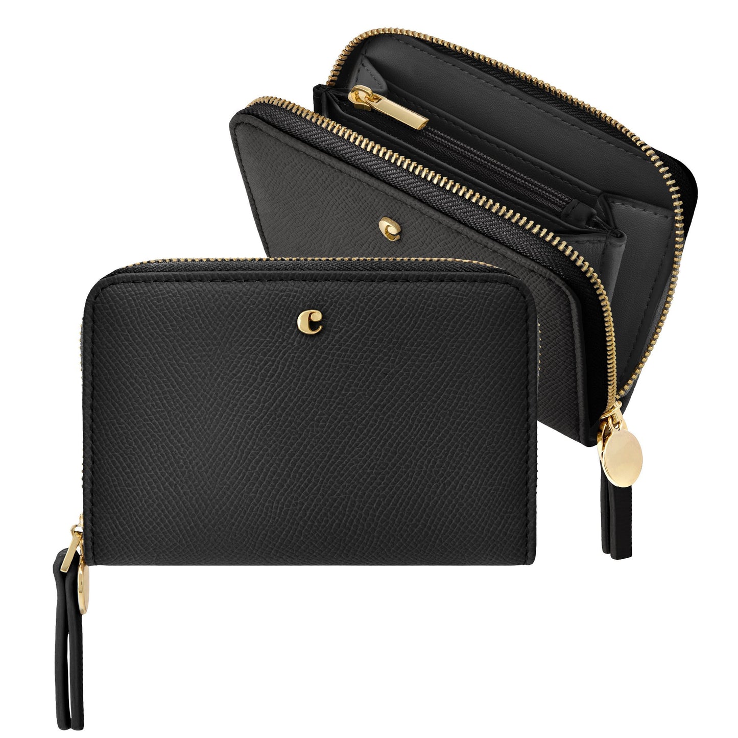 Cacharel zipped wallet séraphine black