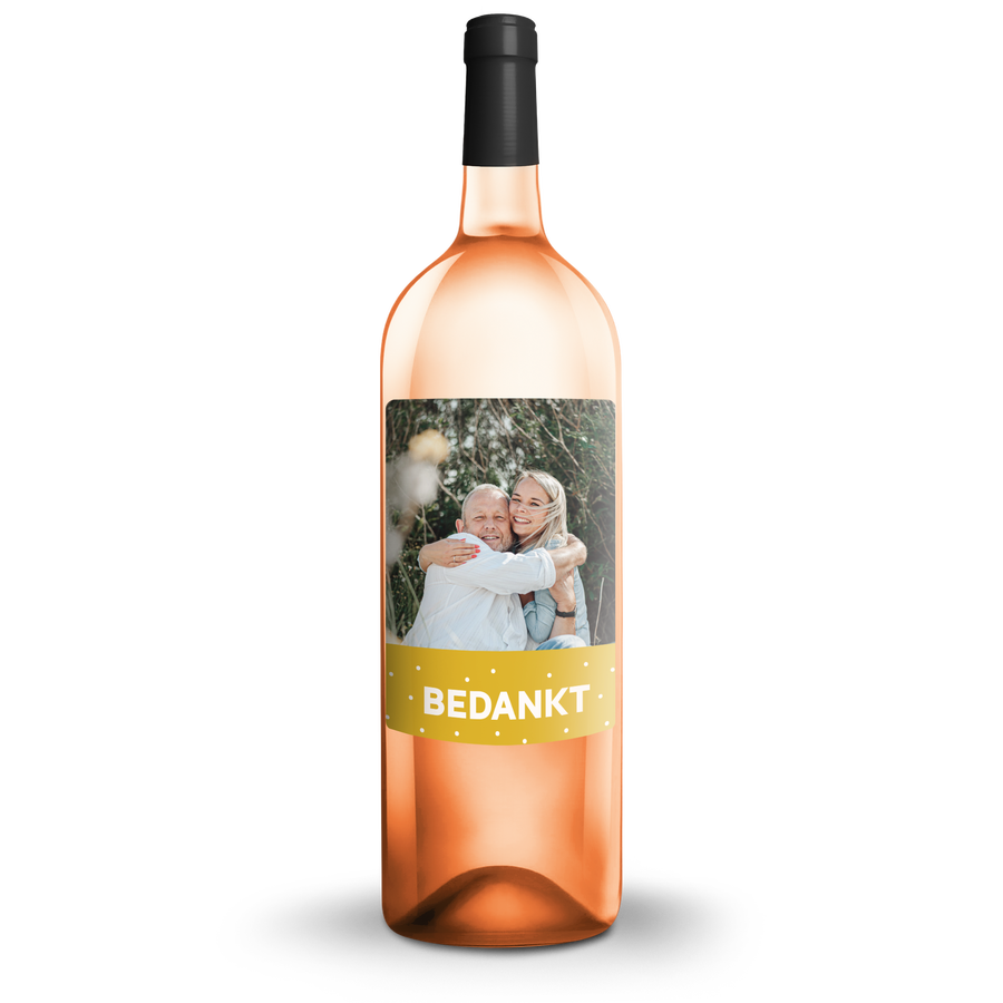 AIX rosé Magnum - Met bedrukt etiket