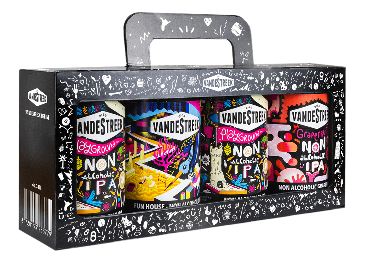 Bier Geschenkset VandeStreek Alc. Vrij