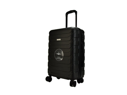 Trolley 20" travelcase zwart,38 x 55 x 22 cm