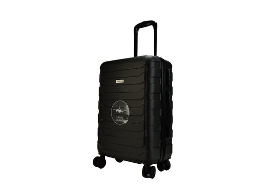 Trolley 20" travelcase zwart,38 x 55 x 22 cm