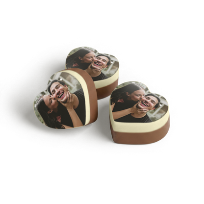 Bonbon hart massief - 12 stuks