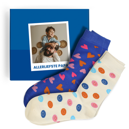 Sokken giftbox - 2 paar sokken - 43/46