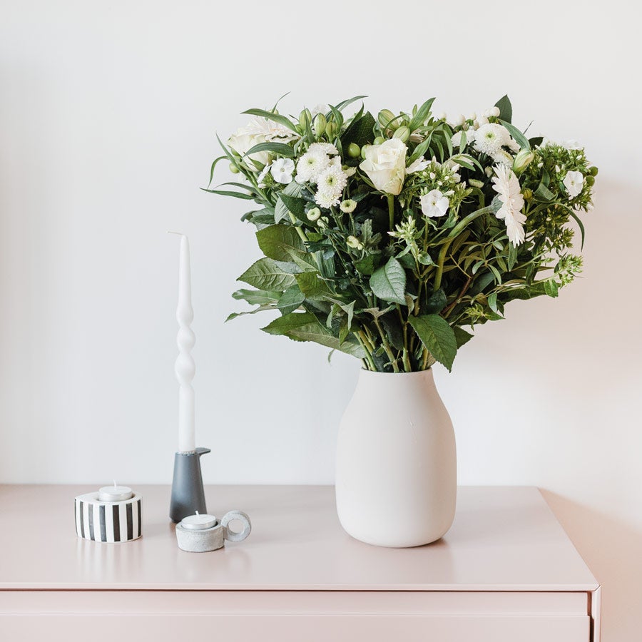 Boeket met witte bloemen
