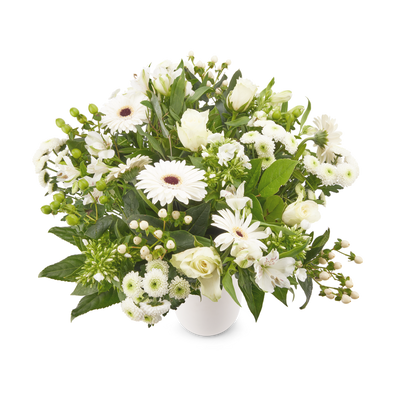 Boeket met witte bloemen