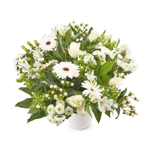 Boeket met witte bloemen