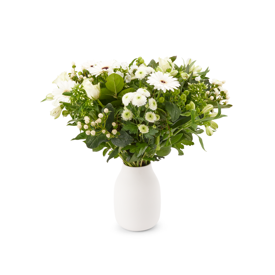 Boeket met witte bloemen