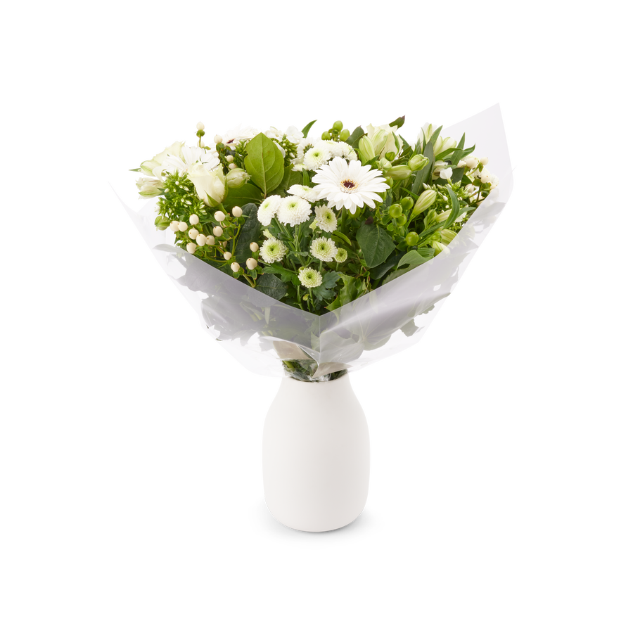 Boeket met witte bloemen