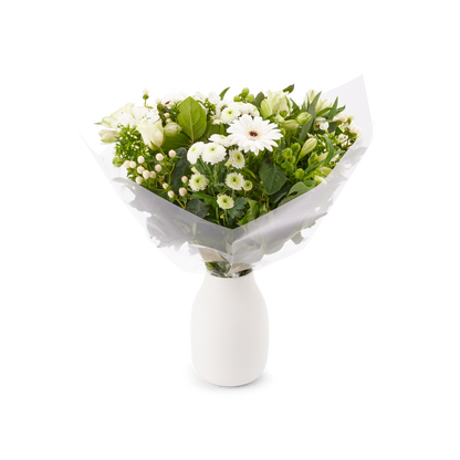 Boeket met witte bloemen