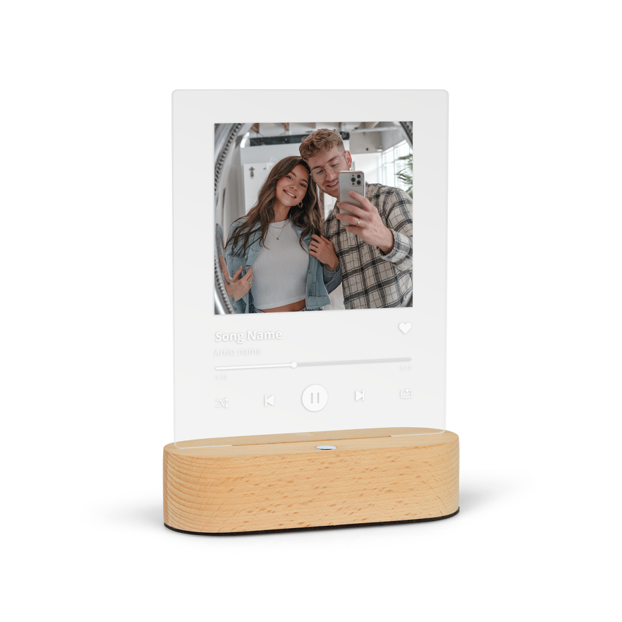 Lamp met Spotify design 