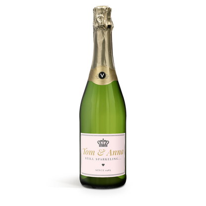 Vintense Blanc alcoholvrij - Met bedrukt etiket