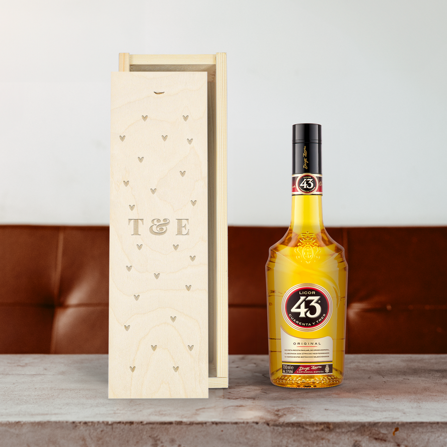 Licor 43 - In gegraveerde kist