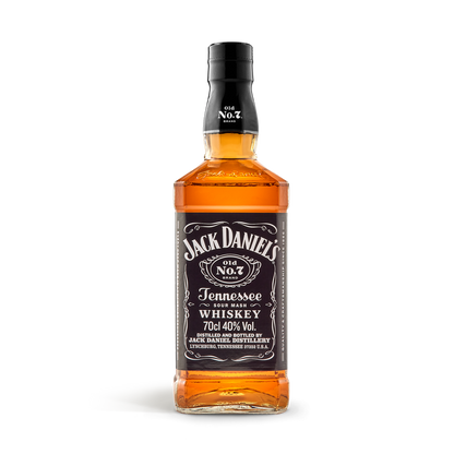Jack Daniels whiskey - In bedrukte kist