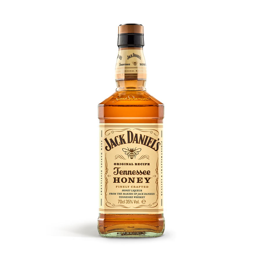 Jack Daniels Honey whiskey - In gegraveerde kist