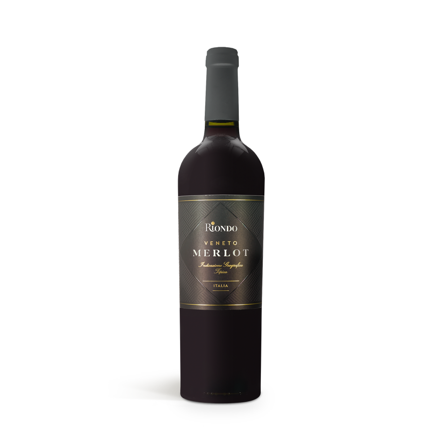 Riondo Merlot - In gegraveerde kist