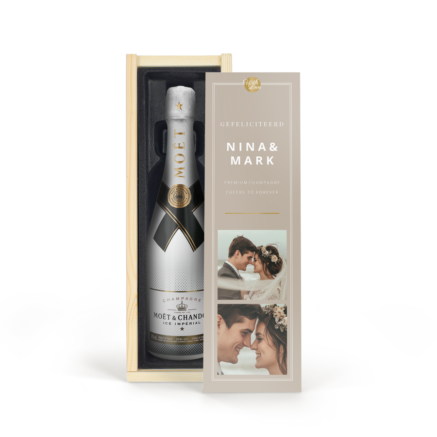 Moët & Chandon Ice Imperial - In bedrukte kist