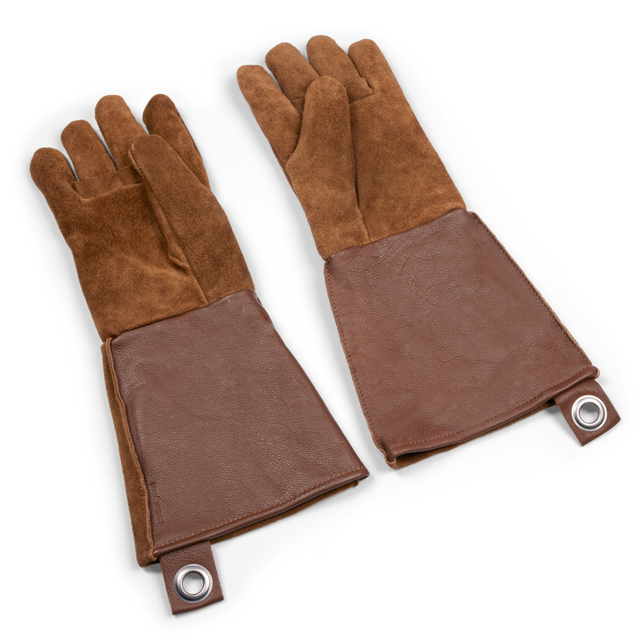 Leren BBQ handschoenen