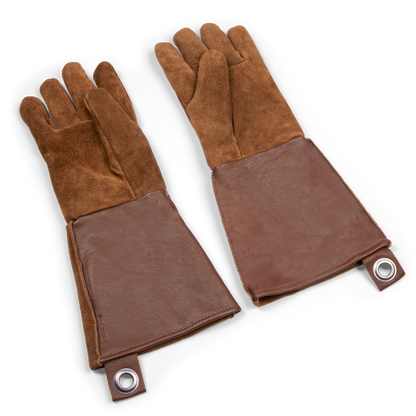 Leren BBQ handschoenen