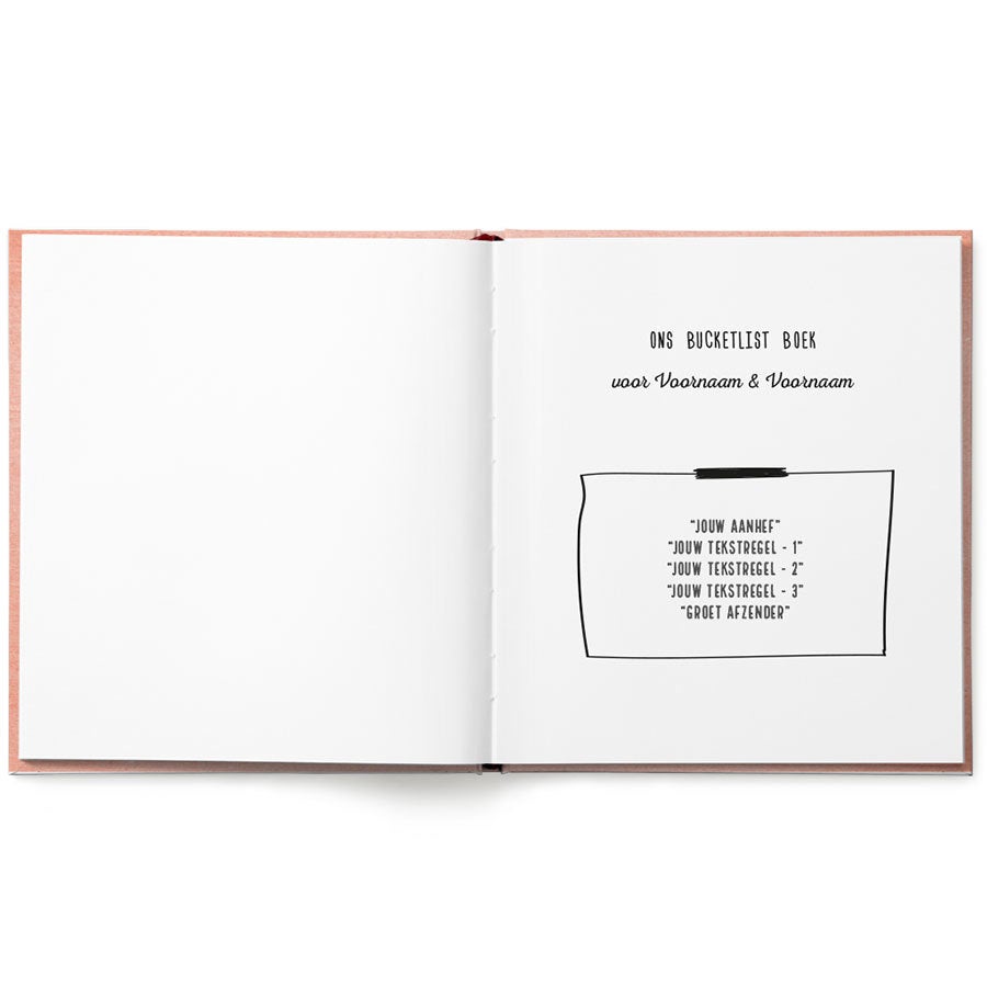 Het Bucketlist boek voor koppels - HC
