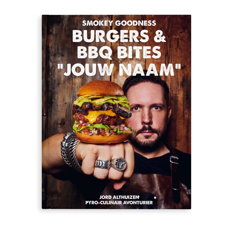 "Burgers & BBQ Bites" - Hardcover