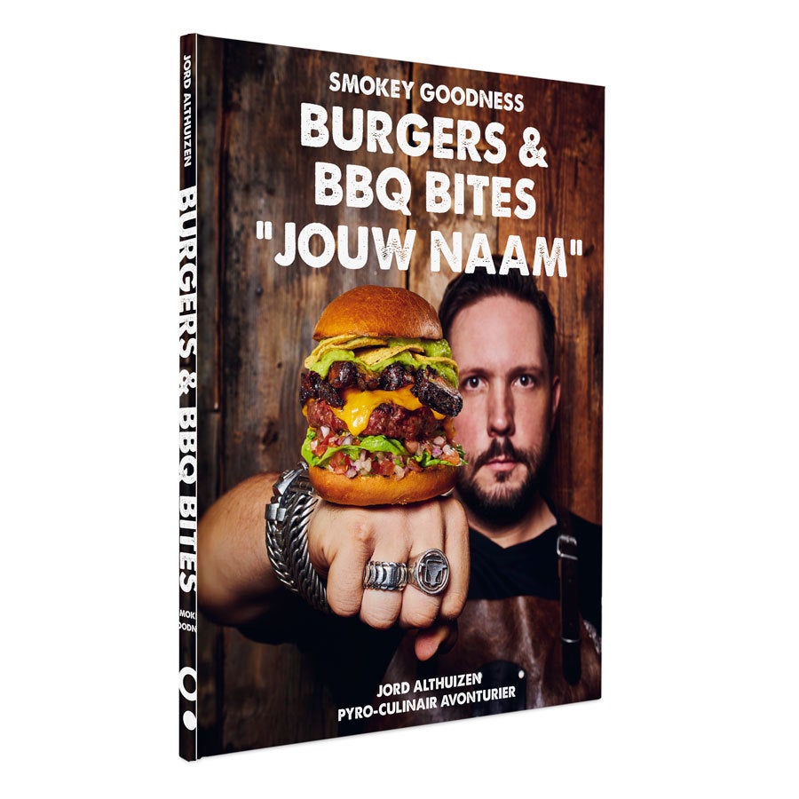 "Burgers & BBQ Bites" - Hardcover