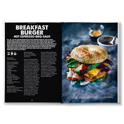 "Burgers & BBQ Bites" - Hardcover