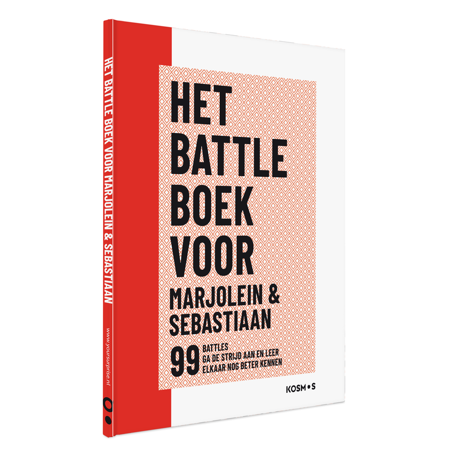 Het Battle boek voor koppels met naam en foto - Hardcover