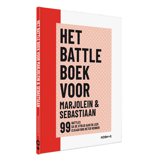 Het Battle boek voor koppels met naam en foto - Hardcover