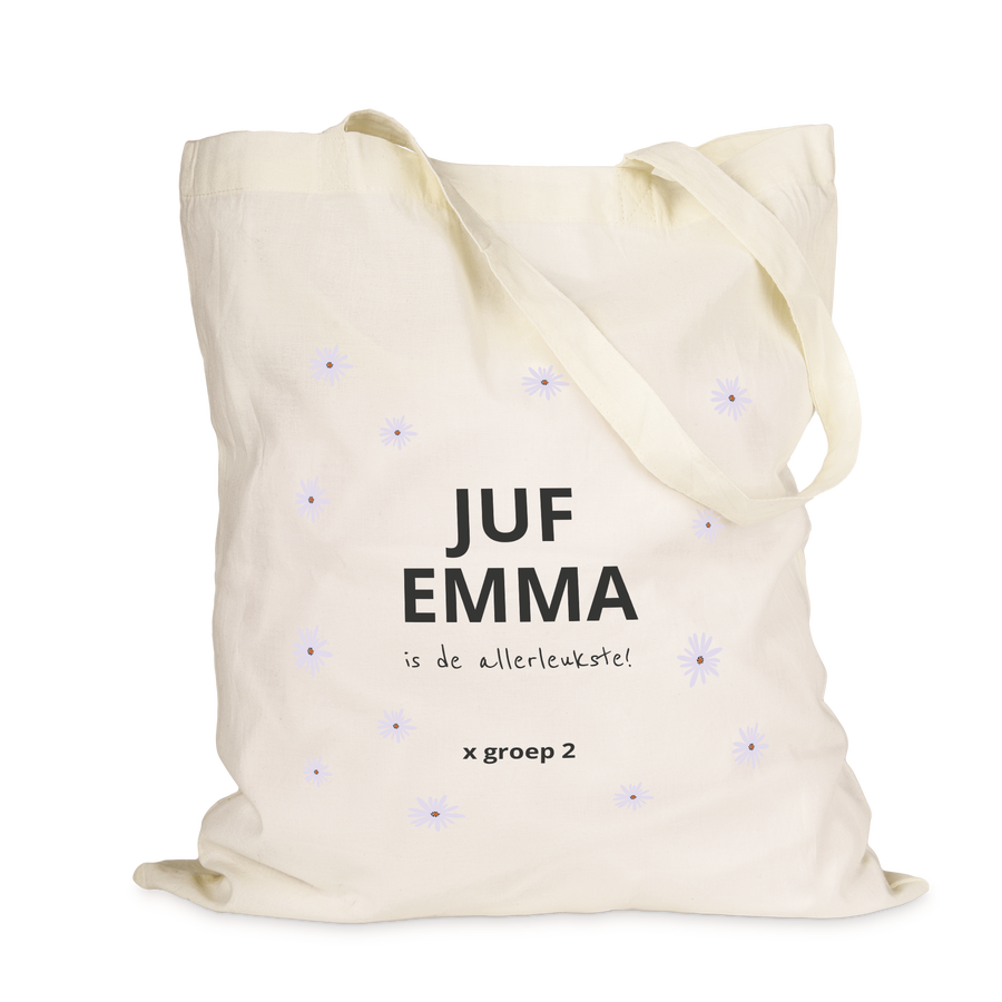 Tote bag - Katoen - Naturel