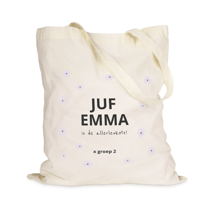 Tote bag - Katoen - Naturel