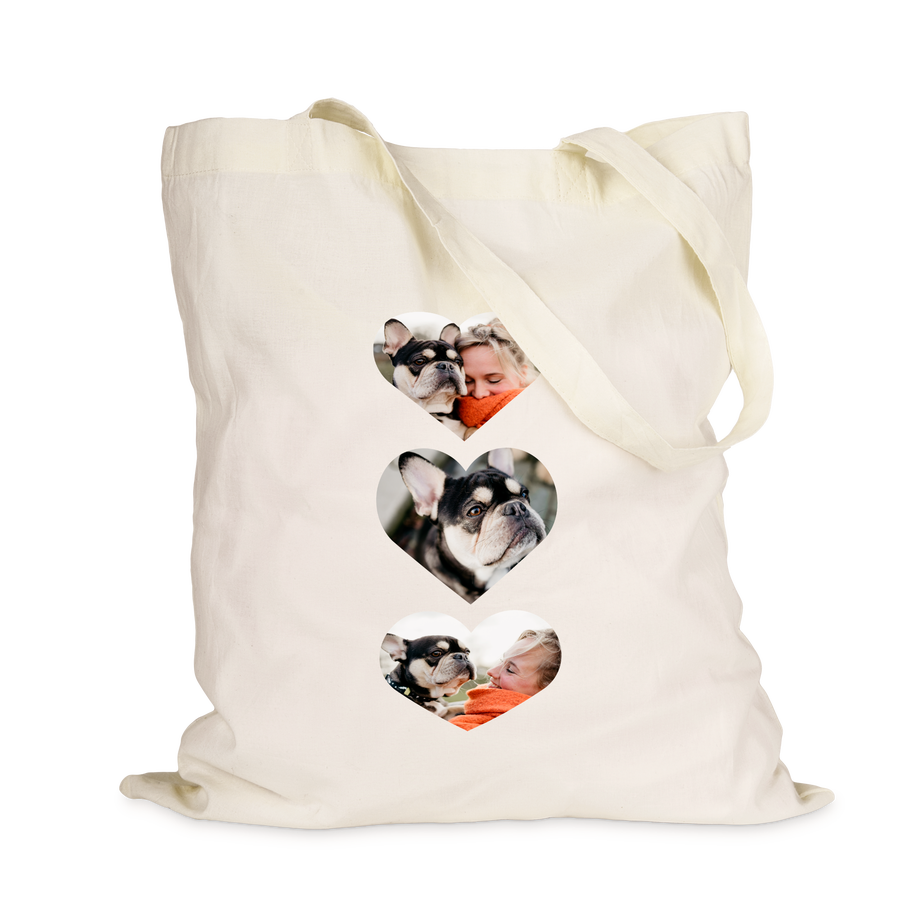 Tote bag - Katoen - Naturel