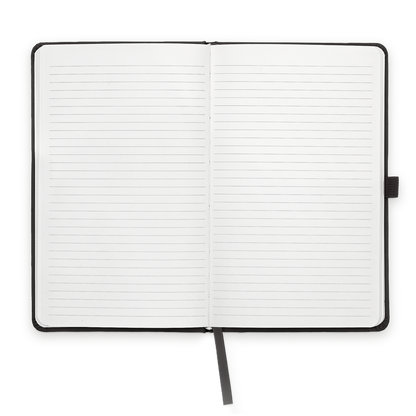 Notitieboek met naam - Zwart