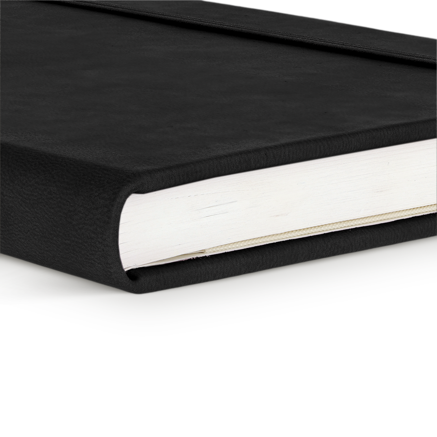 Notitieboek met naam - Zwart