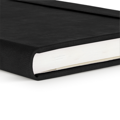 Notitieboek met naam - Zwart