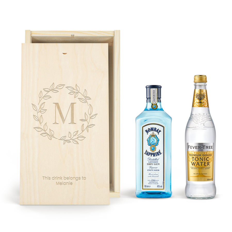 Gin-tonic pakket - Bombay Sapphire