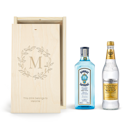 Gin-tonic pakket - Bombay Sapphire
