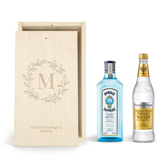 Gin-tonic pakket - Bombay Sapphire
