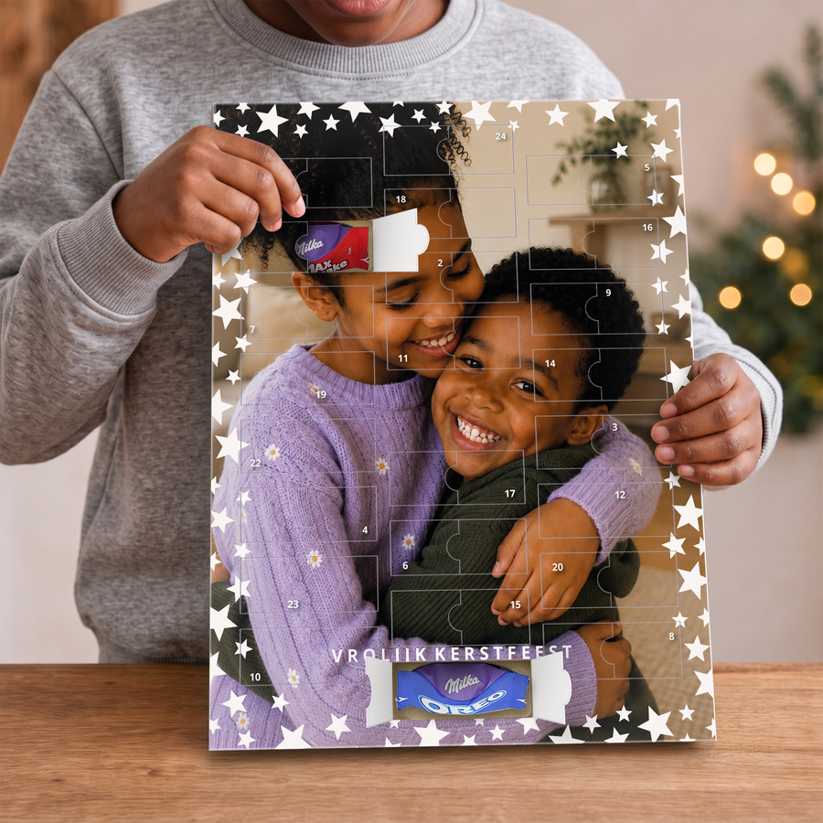 Milka favourites adventskalender - eigen design