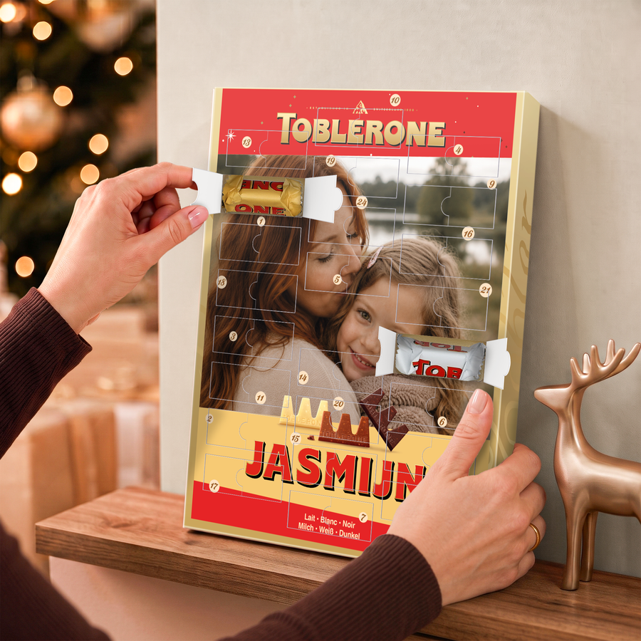 Toblerone adventskalender - Toblerone design