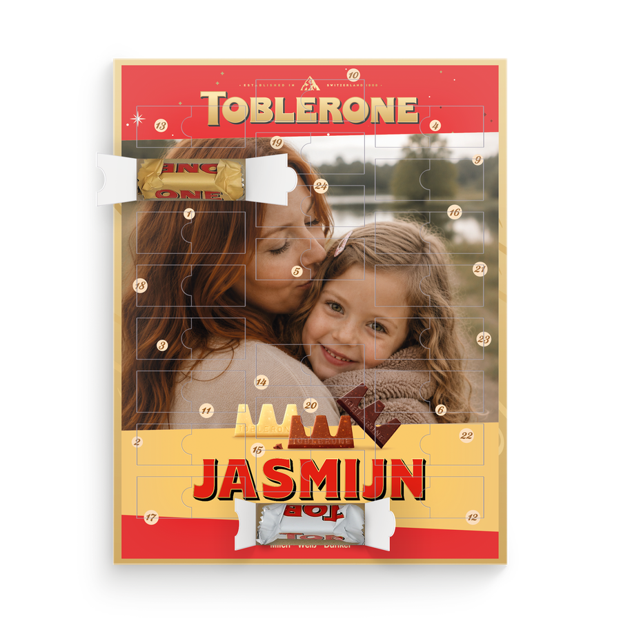 Toblerone adventskalender - Toblerone design