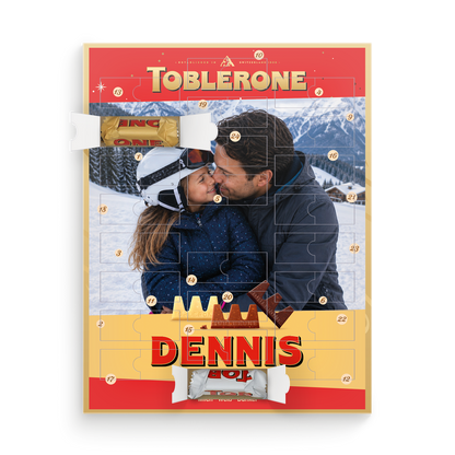 Toblerone adventskalender - Toblerone design