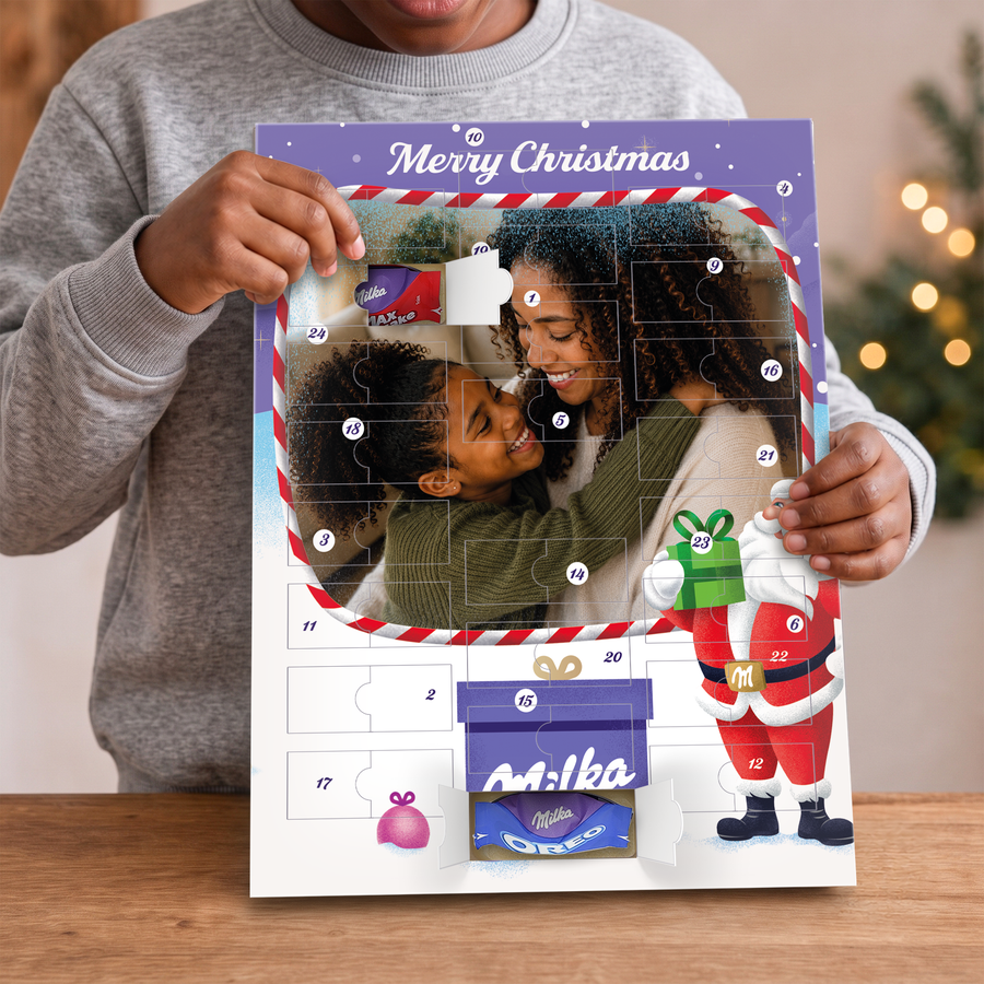 Milka favourites adventskalender - Milka design