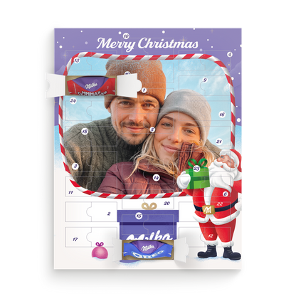 Milka favourites adventskalender - Milka design