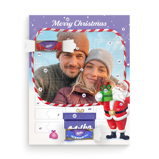Milka favourites adventskalender - Milka design